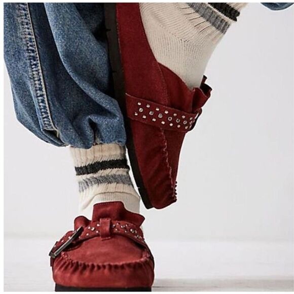 Free People Studded After Riding Mules Size 6 - Picture 2 of 5